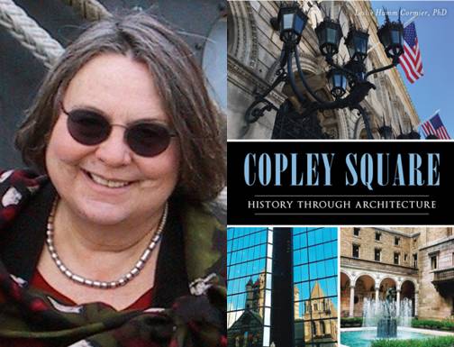 Leslie Humm Cormier, and her book on Copley Square